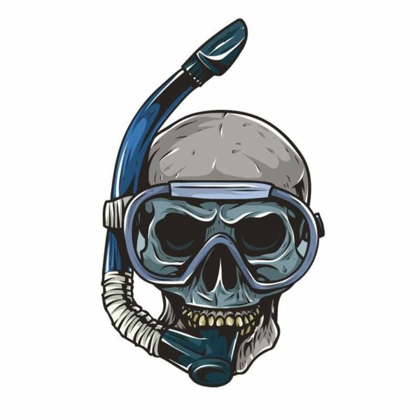 Diver Sticker
