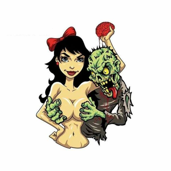 Zombie sticker