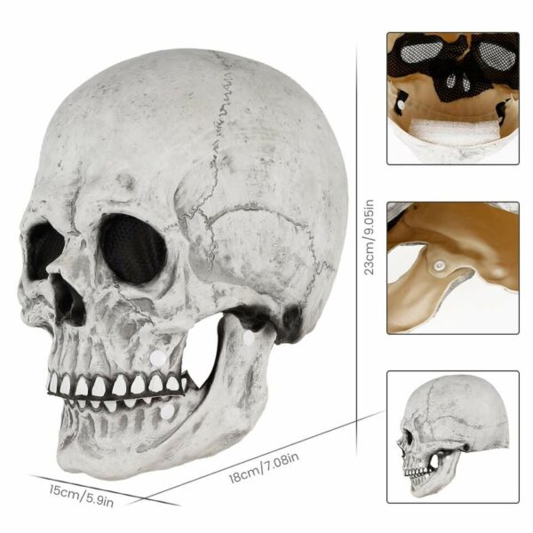 Halloween skull mask - Image 2