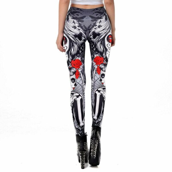 Santa Muerte Leggings - Image 2