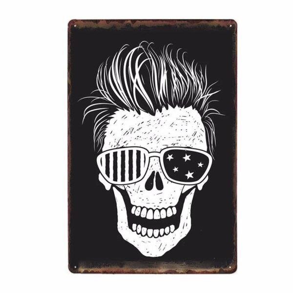 Lâchelnder skull Poster