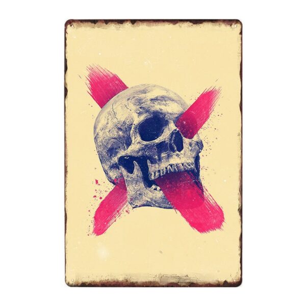 Skull Punk Poster