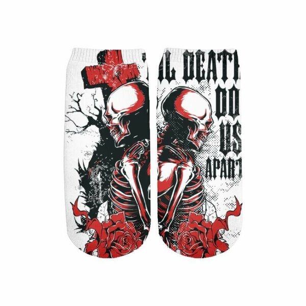 Skeleton socks