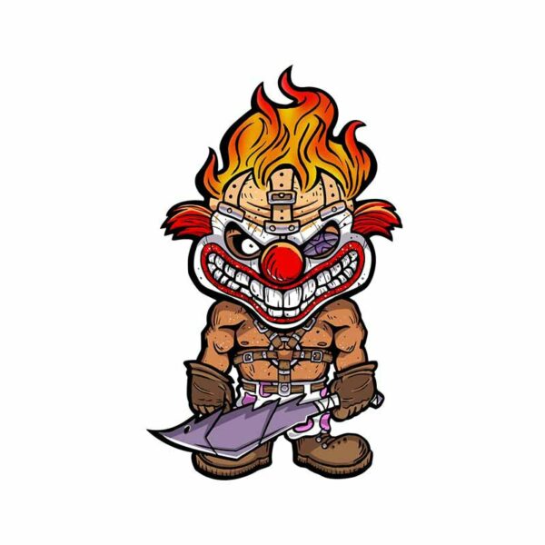 Clown sticker - Image 6