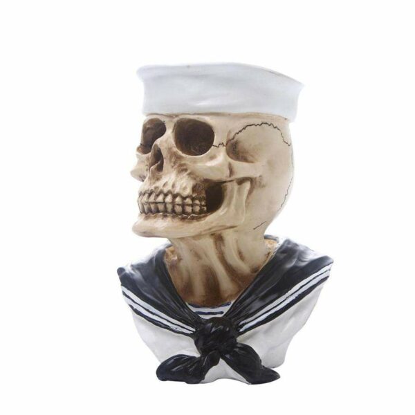 Marine skull deco