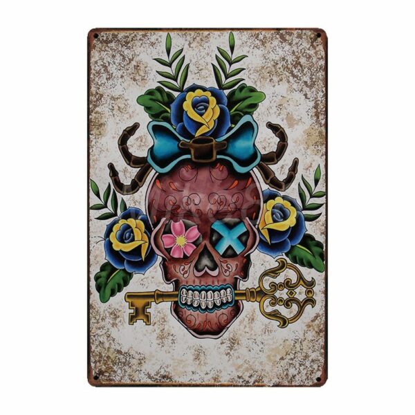 Skull Wall Poster