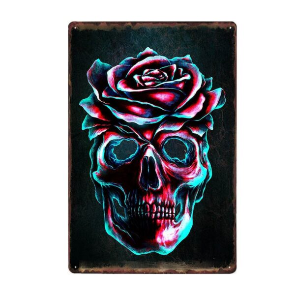Skull Art Poster
