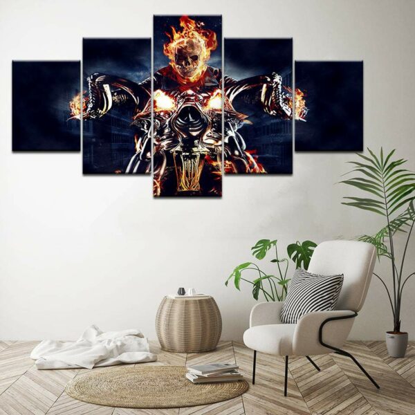 Biker painting - Image 2