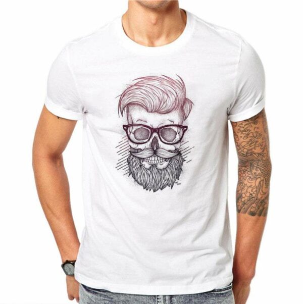 Hipster Skull T-shirt