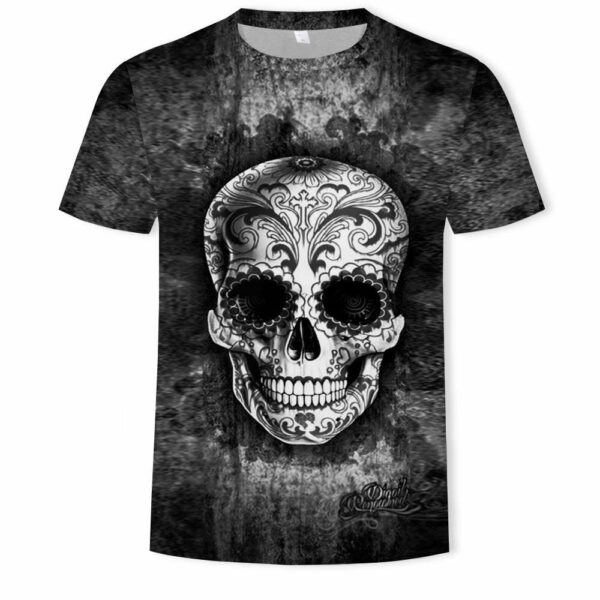 Mexican Skull T-Shirt for Men