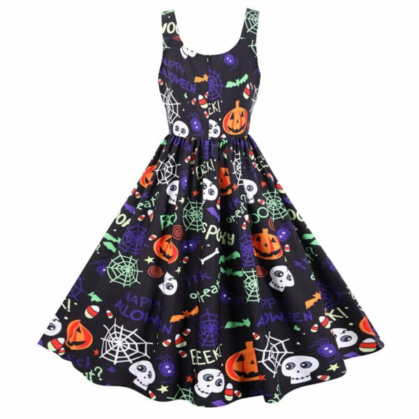 Halloween Skeleton Dress