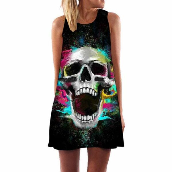 Kleid Skull