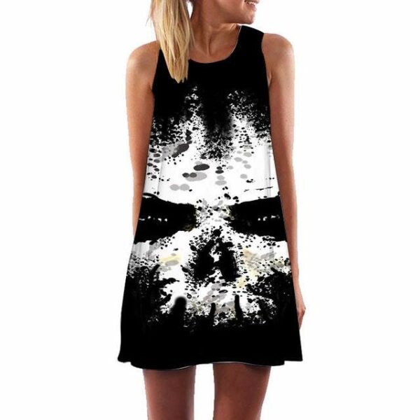 Dresses with skull design