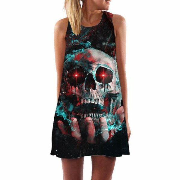 Dark Dress Skull