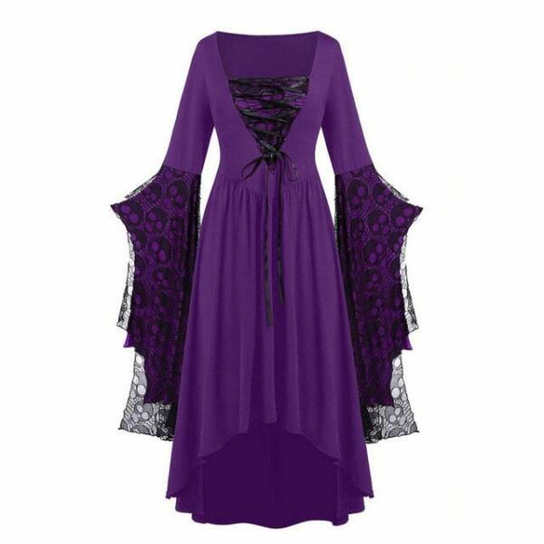 Purple Dress with Skull - Image 2