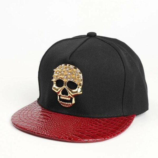 Gold skull cap - Image 4