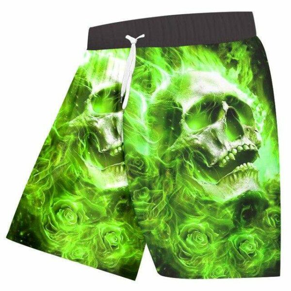 Green shorts