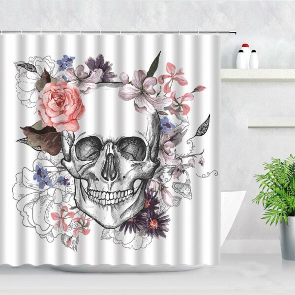 Flower skull