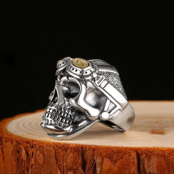 AVIATOR RING (SILVER) - Image 3